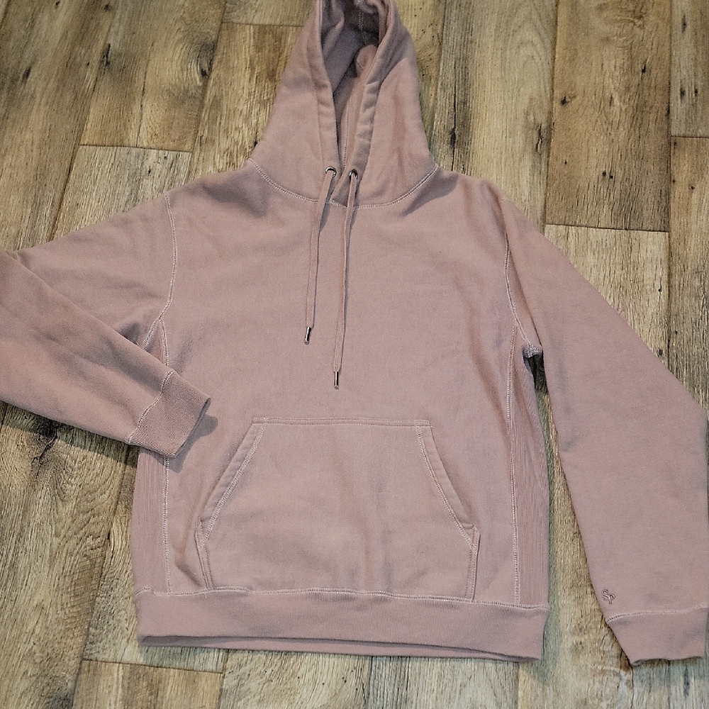 MAISON ARTICLE: Men's Dusty Pink Hoodie Sweater